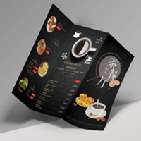 Impression personnalisée de brochures publicitaires, dépliants, prospectus, brochures découpées, flyers, menus de restaurant