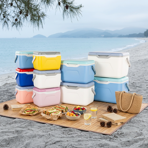 Portable Thermal Modern <b>Ice</b> <b>Cooler</b> Box 5.5L 10.5L 20L for Beach Outdoor Picnic Use - Product Image 1