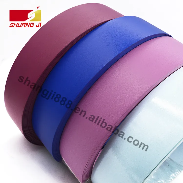 High Quality PVC EDGE BANDING HIGH GLOSS FINISH FOR FURNITURE KITCHEN CABINET