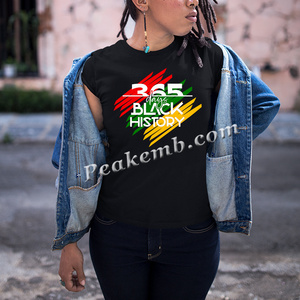 Transfert DTF thermocollant 365 Black History pour presse à chaud, transfert vinyle Black History Month pour t-shirts - Product Image 2