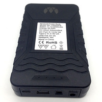 بطارية احتياطية متينة 5 فولت 9 فولت 12 فولت 6 أمبير أمبير 2 أمبير 3 أمبير مع مخرج Usb-c للقرص الخفيف 7 أمبير