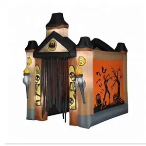 EJIA – maison gonflable gonflable de haute qualité pour Halloween, à <span class=keywords><strong>vendre</strong></span>, maison de rebond, cercueil gonflable d'halloween - Product Image 1