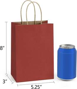 Bolsas de Papel Kraft Premium Ecológicas para Comida para Llevar, Impresas Personalizadas, Recicladas, de Alta Calidad, para Pollo Frito - Product Image 2