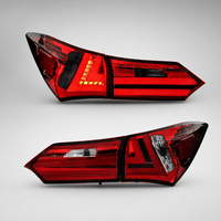 Convient pour Toyota Corolla 2014-2024, conversion de l'ensemble de feux arrière LED en ensemble de feux de freinage LED