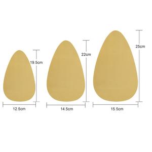 Cache-tétons adhésifs en silicone personnalisables, effet soutien-gorge invisible, couleur chair, pour femmes sexy, motif uni - Product Image 6