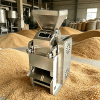 Machine à floquer les céréales certifiée biologique YYHB avec moteur, sans gluten, 450 kg/h, en acier inoxydable 304, CE 220V/380V
