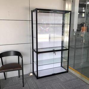 Thiết kế phổ biến <span class=keywords><strong>Showcase</strong></span> tủ mỹ phẩm Tủ nước hoa kệ kính hiển thị giá Boutique hiển thị đầy đủ tầm nhìn giới thiệu - Product Image 5