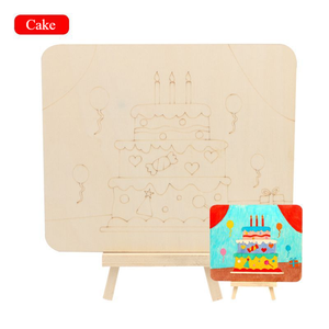 Tavolo da <span class=keywords><strong>disegno</strong></span> in legno fai da te per bambini per colorare Graffiti con fiocchi <span class=keywords><strong>di</strong></span> <span class=keywords><strong>neve</strong></span> fango perla argilla pittura giocattoli educativi - Product Image 4