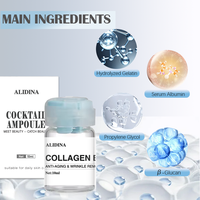 Sérum Ampoule Professionnel Y OEM aux Peptides, Rajeunissant, Hydratant à l'Acide Hyaluronique, Anti-Âge, Renouvellement Cutané