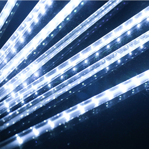 <strong>Plug</strong> <strong>in</strong> 30cm/50cm/80cm Meteor Shower LED Christmas <strong>Light</strong> Outdoor Waterproof Holiday Lighting Decoration String <strong>Lights</strong> - Product Image 4