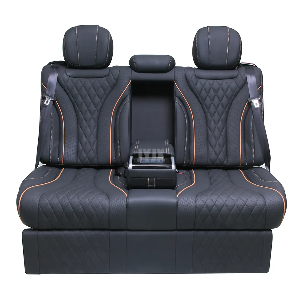JYJX059 Custom Triple Bus Seat Van Interior Rear Seats for Hiace Coaster