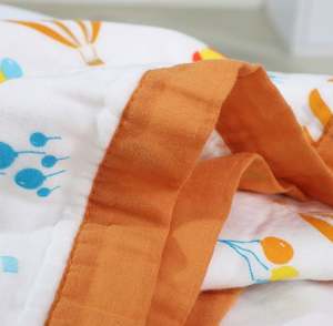 Baby Four Season Cotton Receiving <b>Blanket</b> Baby <b>Muslin</b> Swaddle <b>Blanket</b> - Product Image 5