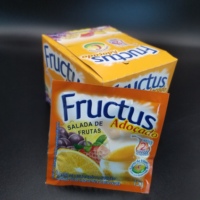 15G Voegen 2L Water Drink Fruit Smaak Instant Drank Sap Poeder