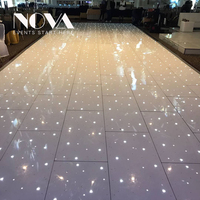 Décoration de mariage NOVA, éclairage LED RGB, piste de danse effet ciel étoilé