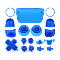 Kit de boutons de remplacement, d-pad L1 R1 L2 R2, bouton de déclenchement, anneau d'accent de clé pour Playstation 5 PS5 Version 1.0 contrôleur