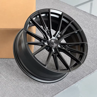 Jantes forgées concaves profondes style CF4 19 20 21 22 pouces 5x120 5x112 5x114.3 noir mat pour BMW F80 M3 F82 M4 F87 M2 E92 M3 F30
