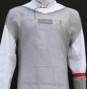 CE Standard Stainless Steel Sleeveless <b>Apron</b>-Professional Eco-Friendly Fashionable Workwear Metal Mesh Safety Gear - Product Image 5