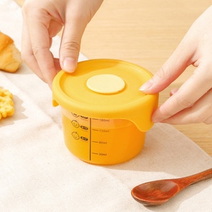 Contenants de stockage pour aliments pour bébés avec mesure, sans BPA, réutilisables, petit récipient, boîte à lunch - Product Image 6