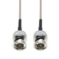 Cable coaxial RG179 BNC macho a BNC macho, conector PUG de 75 ohmios, cable coaxial de video HD-SDI RF, 15 cm, 30 cm, 50 cm, 100 cm, 1 m, 2 m, 3 m