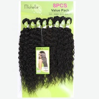 KEMY Gros Cheveux Tresses Passion Twist Freetress Water Wave Crochet Cheveux Synthétiques Pour Tressage Spring Passion Twist Crochet