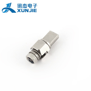 Bisagra de amortiguación de una línea Xunjie, 180 grados, acero inoxidable, montaje en superficie para lámpara de escritorio, diseño minimalista - Product Image 2