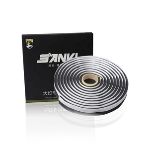 New Arrival Auto Headlight Headlamp Retrofit Adhesive Sealant 9.5mm *4.57M <strong>Car</strong> Modifying Black <strong>Snake</strong> Butyl Synthetic Rubber Glue