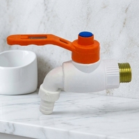 Robinet de lavabo populaire et moderne, style Moyen-Orient, en laiton blanc, avec filetage mâle, en fer, céramique et plastique