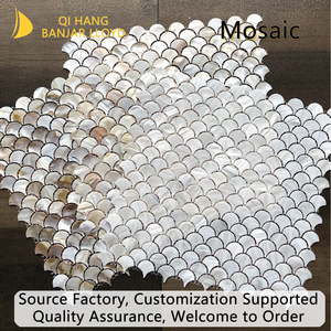 Glossy Glass <b>Mosaic</b> <b>Sheets</b> 10mm Thick Luxurious <b>Tiles</b> for Home Decor Hotel & Dining Applications - Product Image 2
