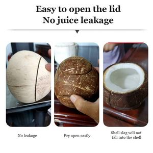 Máquina Eléctrica Yunqingtech para Abrir y Cortar Cáscaras de Coco Secas - Product Image 5