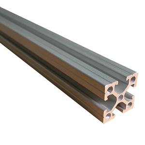 Perfil de Aluminio Tianxing MF03002 18x18mm, Accesorio de Montaje Mecánico de Dos y Tres Ranuras, 1 Metro de Longitud - Product Image 1