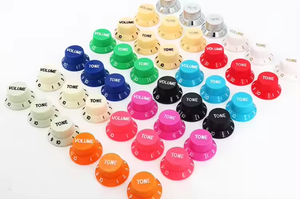 Groothandel Kleurrijke Plastic <span class=keywords><strong>Volume</strong></span> Toonregeling Top Hoed Elektrische Gitaar Knop Voor Fd St Elektrische Gitaar Onderdelen - Product Image 2