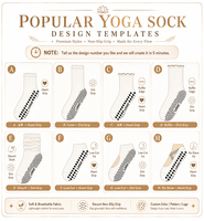 Calcetines de Yoga con Puño Fruncido y Logotipo Personalizado de Fábrica, Calcetines de Pilates de Algodón Tejido con Silicona Antideslizante para Mujer, Calcetines Deportivos de Primavera