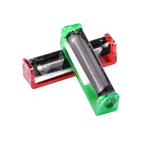 Machine à rouler les cigarettes portable en plastique 110 mm, rouleuse manuelle pour cônes, outil de fabrication DIY, accessoires pour fumeurs de tabac