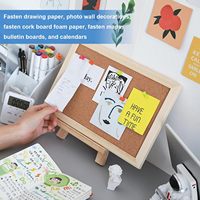 Juego de 40 Piezas de Chinchetas de Colores, Chinchetas con Cabeza de Plástico de 4 Colores y 3/8 Pulgadas, Paquete en Blíster de PVC para Tablero de Corcho de Oficina