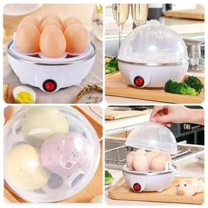 Precio barato 110V-220V Acero inoxidable PP 350W 1.2L Restaurante <span class=keywords><strong>Breackfast</strong></span> Hervidor de huevos inteligente eléctrico - Product Image 5