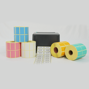 50*30mm impression personnalisée Logo adhésif rouleau étiquettes autocollants rouleau pour verre isolé étanche à l'huile étiquette <span class=keywords><strong>autocollant</strong></span> - Product Image 1