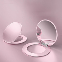 Support de miroir de maquillage magnétique universel rotatif en métal réglable pour Apple, Huawei et autres téléphones