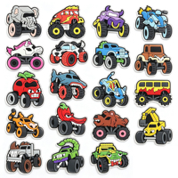 Promotion en gros 2026 : Breloques magnétiques décoratives pour réfrigérateur en acrylique imperméable, imprimées en typographie personnalisée, style dessin animé