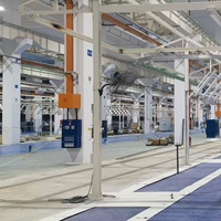 Convoyeur à chaîne à lattes en acier inoxydable semi-automatique à vitesse réglable, capacité de charge lourde pour l'industrie de l'automatisation, ligne d'assemblage