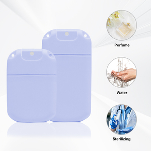 Thiết kế thời trang thẻ xách tay chai nước hoa với dây thừng 20ml nhựa mini Mist Flat Travel Pocket <span class=keywords><strong>Spray</strong></span> Chai - Product Image 2