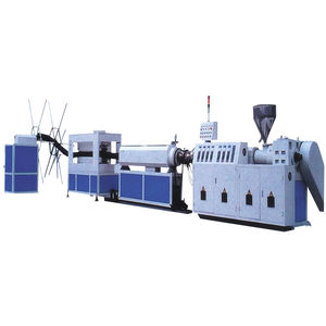 เครื่องผลิตท่อพลาสติกแบบสกรูเดี่ยวประสิทธิภาพสูง พร้อมสายการผลิตท่อเสริมแรงคาร์บอนแบบเกลียว - Product Image 1