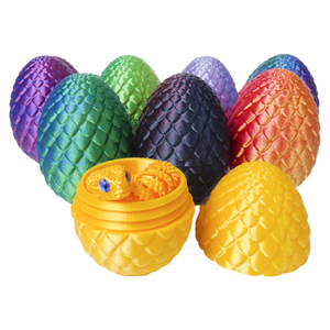 Best-Selling 3D Printed Plastic Easter Viper Egg Novelty & Gag Gift for Children Stress Reliever & Decorative Toy Wholesale - Product Image 3