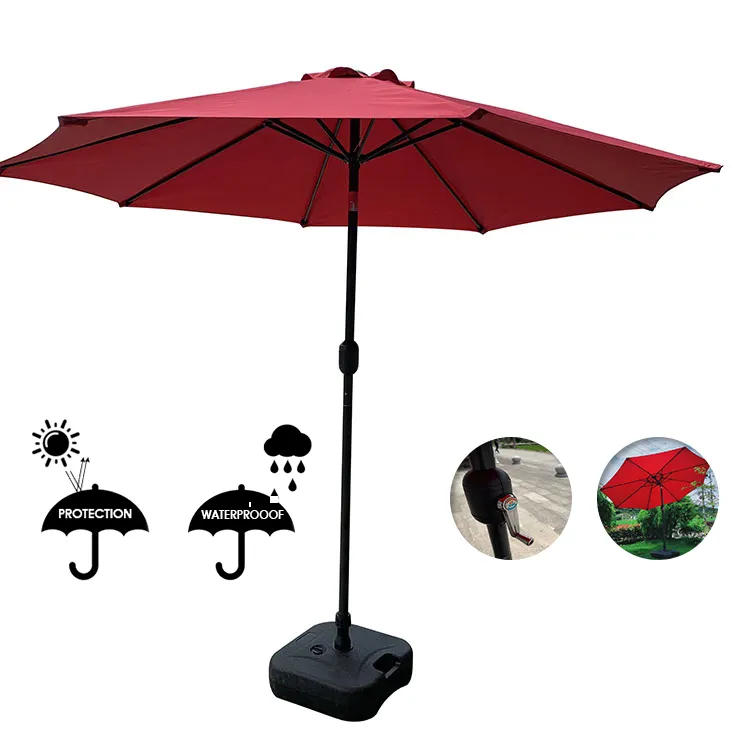 Verhuur Parasols Tuin Parasol Buiten Parasol Custom Outdoor Parasol Professionele Strandparasol