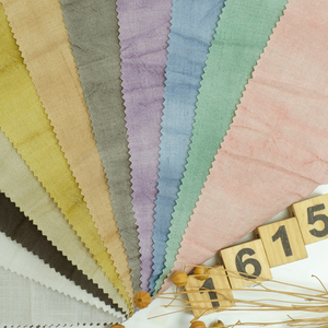 Nuovo Tessuto Misto Lyocell e Lino, 60% Lyocell 40% Lino, Morbido Crepe 155gsm 138cm, Facile da Stirare, per Camicie - Product Image 3