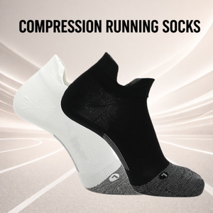 Chaussettes de course à <span class=keywords><strong>compression</strong></span> personnalisées, coupe basse, chaussettes de sport athlétiques, séchage rapide, respirantes, anti-ampoules, chaussettes de course performantes - Product Image 1