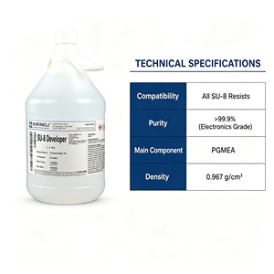 Kayaku SU-8 Developer 4L - High Purity PGMEA Developing Solution For SU-8 2000&amp;3000 Series Photoresist - Product Image 2
