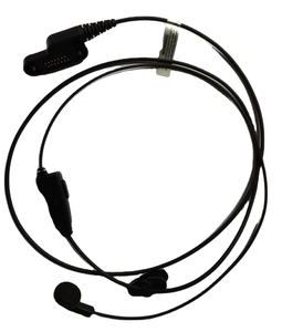 Auricular de seguridad de voz clara y duradero, auricular único con PTT en línea para radios bidireccionales <span class=keywords><strong>Airbus</strong></span> THR9 TPH900 - Product Image 6
