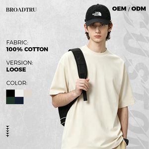 T-shirts <span class=keywords><strong>pour</strong></span> hommes <span class=keywords><strong>en</strong></span> coton lourd 300G, style streetwear, imprimés numériquement, personnalisables OEM/ODM, manches courtes, décontractés, vintage, vente <span class=keywords><strong>en</strong></span> gros - Product Image 4