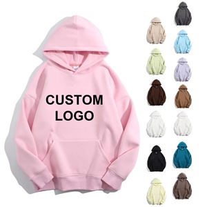 Sudaderas Gruesas de Otoño e Invierno, Personalizadas con Estampado, Felpa y Gruesas, de Color Sólido, Marca de Moda Masculina Personalizada - Product Image 2