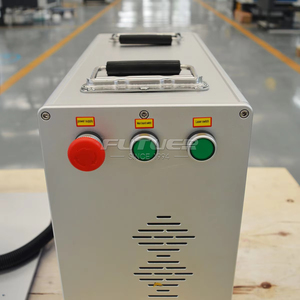 Machine de marquage laser à fibre de bureau 20W, petite taille, refroidissement par air, facile à utiliser, pour métal, papier, acrylique, verre, MDF - Product Image 5